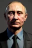 Placeholder: Waist up muppet Portrait, Vladimir Putin as muppet doll, Black suit, photo studio, blue background, unreal engine 5, concept art, art station, god lights, ray tracing, RTX, lumen lighting, ultra detail, volumetric lighting, 3d.