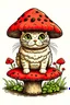 Placeholder: mushroom cat