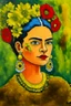 Placeholder: mexican cote d'azur woman yellow mexican frida kalho