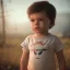 Placeholder: Volwerine toddler, real, full body, distopic background, cyberpunk, dramatic lighting, hyper realistic, 8k