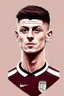 Placeholder: Aaron Cresswell English football player cartoon 2d