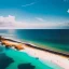 Placeholder: fullbody Drawing of 'beutiful beach, clouds, lighthouse,sunny day',intricate detail,andrea bonelli,Kilian Eng,Ohrai,evan lee,Aleksandr Sidelnikov,KyuYong Eom,three quarters frontal aerial view,toned colors,16k