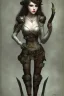 Placeholder: steampunk girl body anormal knife hell end solitary cute darkness sad