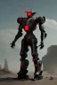 Placeholder: armor robot ai soldier mech dystopian scary gladiator predator