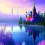 Placeholder: one small Russian crystal subtle castle blue and pink in a galactic ambiance , blue lake, delicate colors, bin the foreground, full of details, smooth，soft light atmosphere, light effect，vaporwave colorful, concept art, smooth, extremely sharp, masterpiece, best quality, blue skinned, sparkling,8k, , sun light, 8K, RAW, depth of field,high contrast,