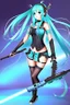 Placeholder: hatsune leeku with more big weapons