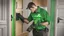 Placeholder: centurylink on-site technician breaking and entering a home