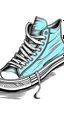 Placeholder: Shoe cartoon drawing with white background