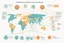 Placeholder: An infographic showing the interconnectedness of global financial markets, including stock exchanges, commodity markets, and bond markets. flat. without text