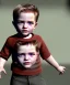 Placeholder: Robert pattinson toddler, full body, soft skin, dramatic lighting, hyper realistic