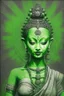 Placeholder: green tara in modern style