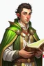 Placeholder: Young male elf cleric
