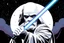 Placeholder: pop art pixels 1000 images jedi white skywalker