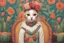 Placeholder: antropomorphic Frida Kahlo cat