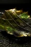 Placeholder: Organic leaf became metallic