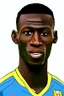 Placeholder: Ibrahima Konate French-Malian footballer ,cartoon 2d