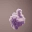 Placeholder: a tiny puff of delicate intricate ornate fractal smoke and steam, pastel colors, plain solid color, photorealistic, chiaroscuro, aesthetic layout, monochrome pantone, minimalist photography, hyper realistic, octane render, minimalist art