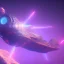 Placeholder: a crystalised blue pink spaceship, gold, diamonds, lightbeams, cosmic background, atmospheric, realistic, unreal engine, 8k. Cinematic lighting, octane render.