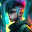 Placeholder: The cyberpunk boy