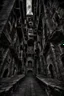 Placeholder: walled city, magic city, dark, grimdark, elf city,