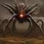 Placeholder: fantasy art, Photorealistic, 8k, cyborg demon spider