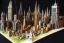 Placeholder: Huge Miniature of Gothic Metropolis