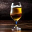 Placeholder: wine glass completely filled with beer
