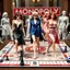 Placeholder: A monopoly game with female fashion models.