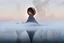 Placeholder: a broken orb is split open and impaled upon the lone mountain peak