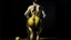Placeholder: Femalenudefrombehind,lyingfacedownonawoodentable,withanapplenearherhand.Metaphysicalartstyle,inspirationfromGiorgiodeChirico,elongatedshadowsandemptyspaces.