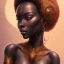 Placeholder: sango fantasy, fantasy magic, intricate, sharp focus, illustration, highly detailed, digital painting, concept art, matte, masterpiece head sexy lady body black African beauty space lady black leopard skin one head African afro sun