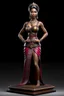 Placeholder: tabletop role-playing miniature of a beautiful women Indonesia. full body. concept art hyperrealism, 4k, realistis