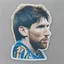 Placeholder: Sticker A Leo Messi, high detailed, 4k resolution, digital paiting, cute, art, no background,