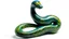 Placeholder: A greenish blue nature elemental snake designed in native American petroglyphs painted by Alexej von Jawlensky