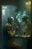 Placeholder: a sigaret smoking a human in a bar