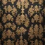 Placeholder: Hyper Realistic Golden-Damask-Texture on rustic-jet-black wall