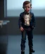 Placeholder: James bond toddler, full body, dramatic lighting, hyper realistic