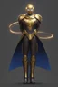 Placeholder: Golden Robot, Heavenly Angel Characteristcics, Sorcerer Supreme, Cloak, Humanoid, Halo Ring on his back.