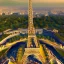 Placeholder: Wide-angle shot, Eiffel tower, ulta realistic photo, cinematic, Unreal Engine 5, 8k