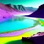 Placeholder: the landscape of the beautiful turquois sky getting violently ripped apart, bleeding out dirty upstream colors of purple, green, and brown