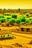 Placeholder: African Town in Sudan