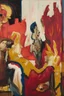 Placeholder: Rescript the marionette; Art Informel