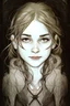 Placeholder: portrait a hero in the style of arthur rackham