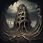 Placeholder: A lost city lost underground and lost in the dark torn and devoured Root Sundered, in dadaism art style