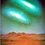 Placeholder: Sky and galaxies over a desert, astrophotography, surreal, Max Ernst