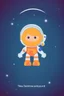 Placeholder: An astronaut according to the uploaded photo