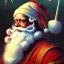 Placeholder: Sango fantasy, fantasy magic, intricate, sharp focus, illustration, highly detailed, digital painting, concept art, matte, art germ and Paul Lewin and Kehinde Wiley, masterpiece Santa