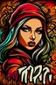 Placeholder: Maria graffiti style
