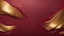 Placeholder: Hyper Realistic Maroon-Texture on Golden-brush-strokes-background