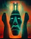 Placeholder: portrait of moai as a cyborg. intricate abstract. intricate artwork. by tooth wu, wlop, beeple, dan mumford. mulholland drive by david lynch, dune by david lynch, blade runner 2049 by dennis villeneuve, patrick nagel, octane render, trending on artstation, greg rutkowski very coherent symmetrical artwork. cinematic, hyper realism, high detail, octane render, 8 k, iridescent accents